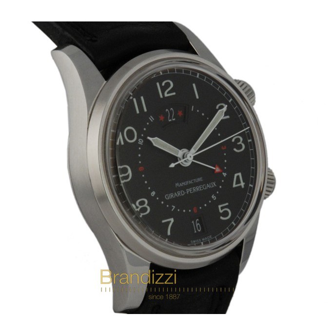 Brandizzi Girard Perregaux Traveller Alarm GMT Ref. 29040ST