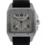  Cartier Santos 100 Chrono XL Ref. W20090X8