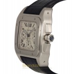  Cartier Santos 100 Chrono XL Ref. W20090X8