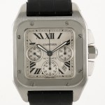  Cartier Santos 100 Chrono XL Ref. W20090X8