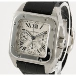  Cartier Santos 100 Chrono XL Ref. W20090X8