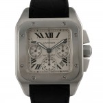  Cartier Santos 100 Chrono XL Ref. W20090X8