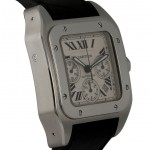  Cartier Santos 100 Chrono XL Ref. W20090X8