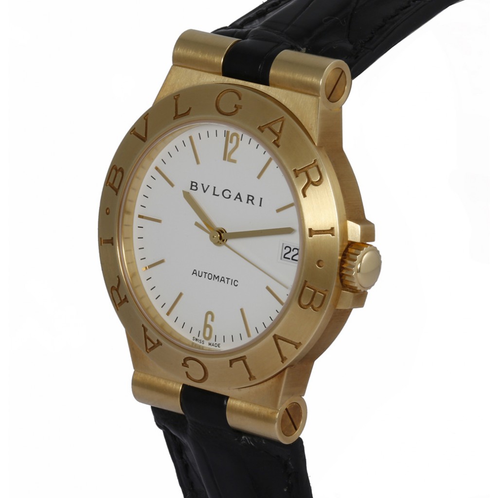 Bulgari bvlgari diagono yellow discount gold lcv 35 g