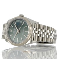 Rolex Date Just Ref. 126234 Green Mint