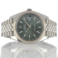 Rolex Date Just Ref. 126334 Green Mint