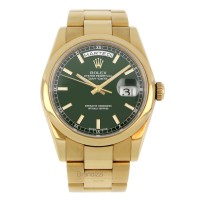 Rolex Day Date Ref. 118208 Green Dial