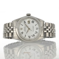 Rolex Date Just Ref. 1600 White Buckley Dial