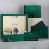 Rolex Date Just Ref. 126200 Green Mint Like New