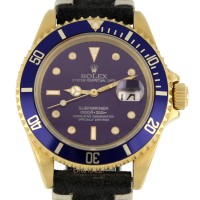 Rolex Submariner Ref. 16808 Purple Dial