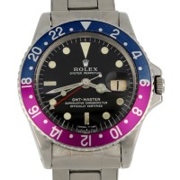 Rolex GMT Master Ref. 1675 Long E - Fucsia Bazel